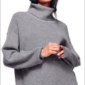 Free People Softly Structured Knit Tunic size XS